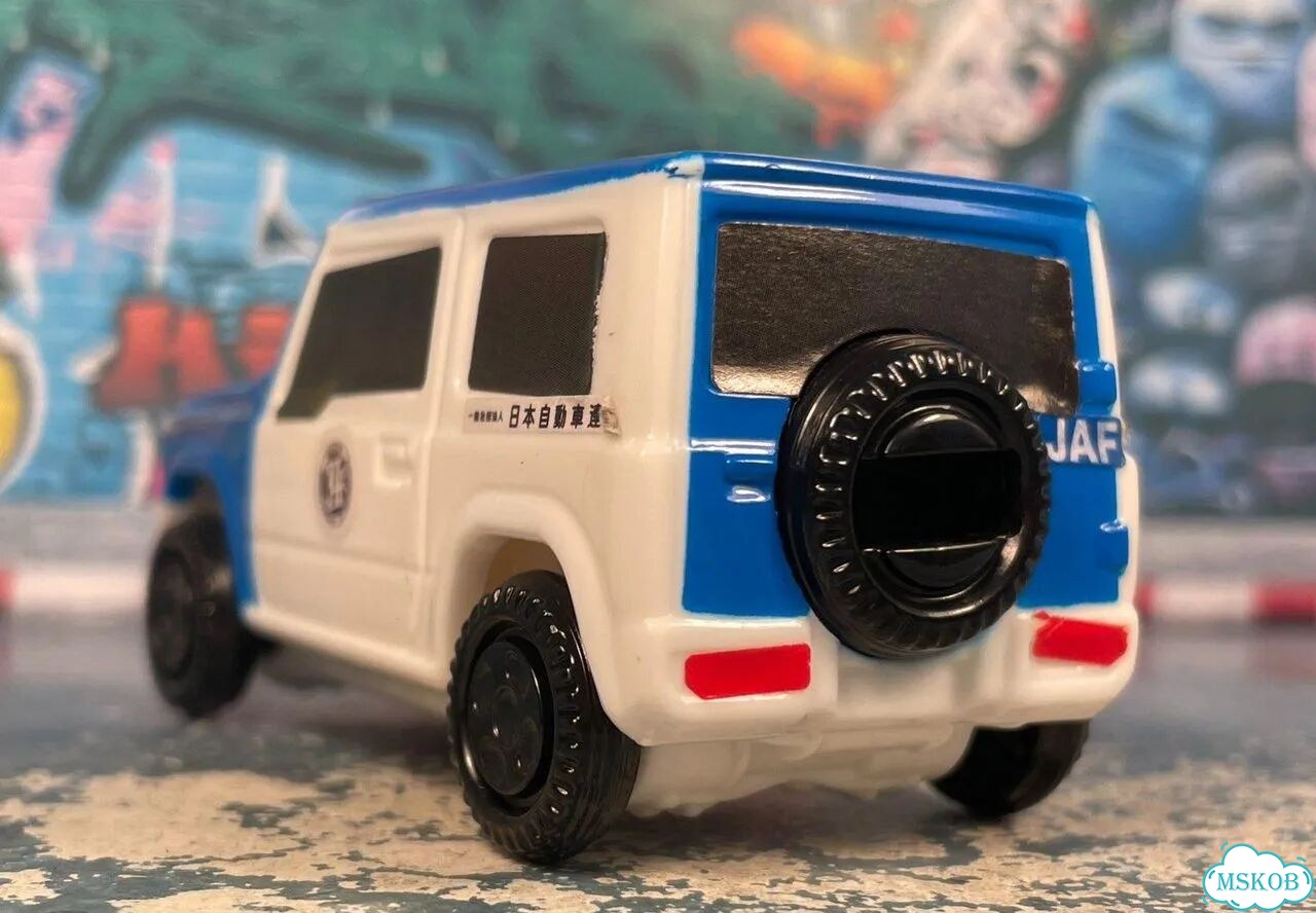 Suzuki Jimny JAF Road servise car 1/43 tomica 2023 china McDonalds фото 6