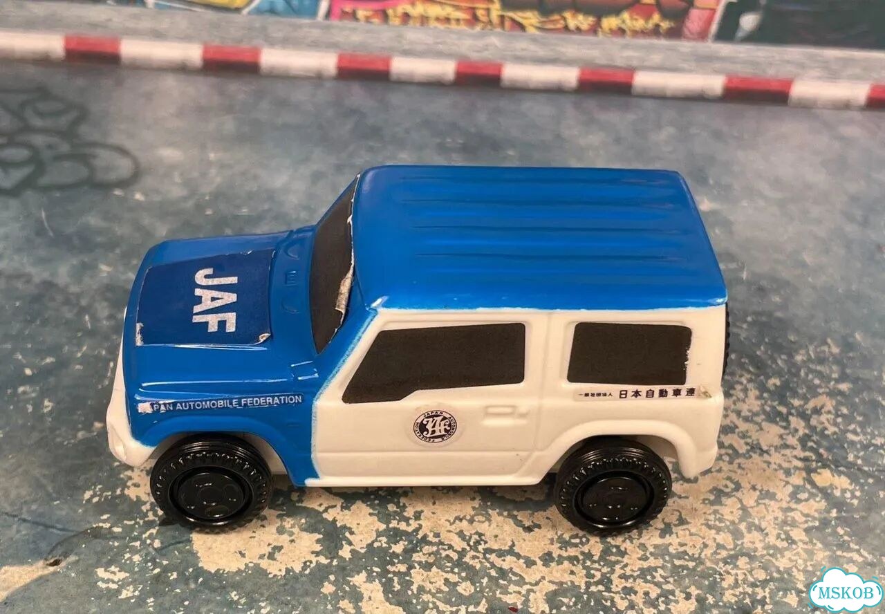 Suzuki Jimny JAF Road servise car 1/43 tomica 2023 china McDonalds фото 7