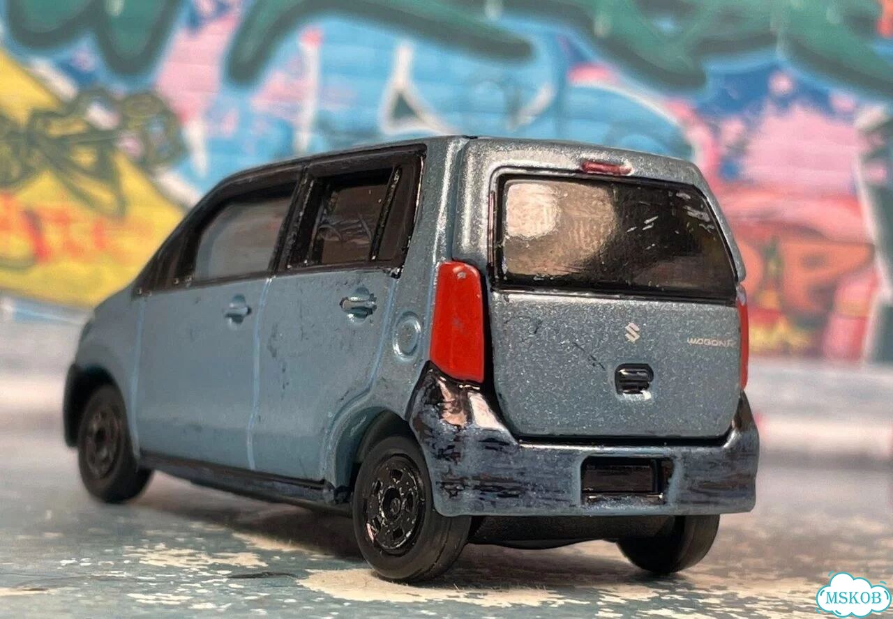 2009 Suzuki wagon r 1/59 Tomica vietnam фото 6