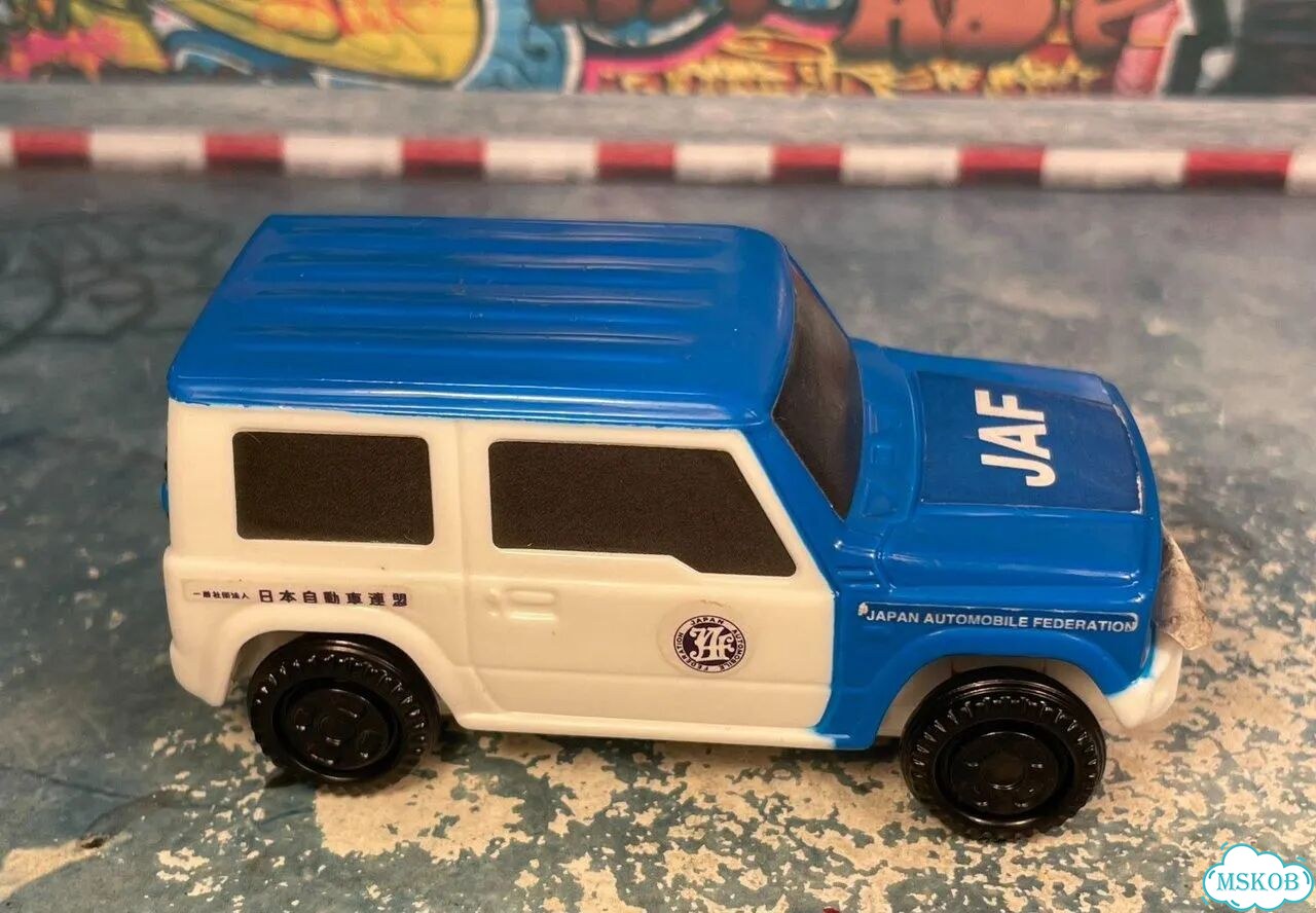 Suzuki Jimny JAF Road servise car 1/43 tomica 2023 china McDonalds фото 4