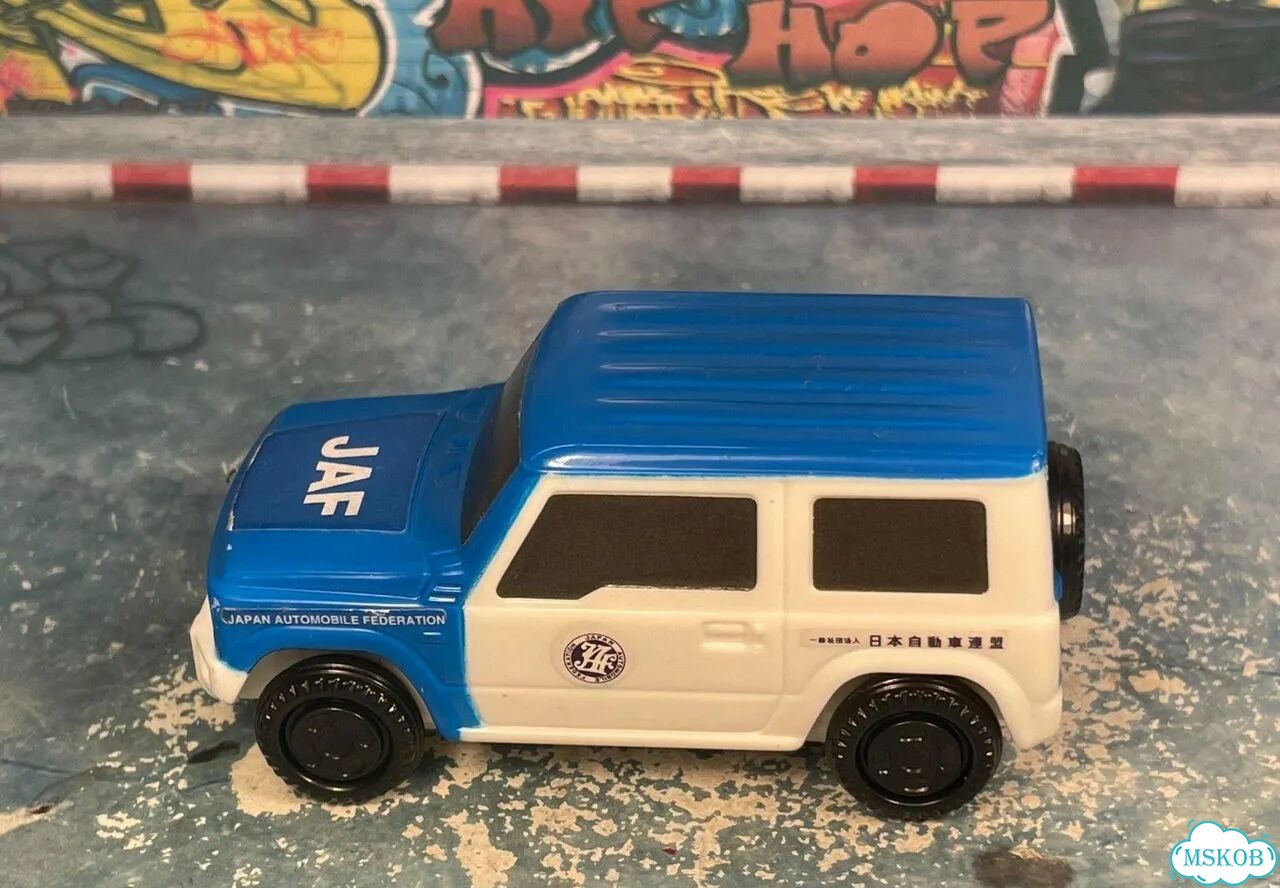 Suzuki Jimny JAF Road servise car 1/43 tomica 2023 china McDonalds фото 7