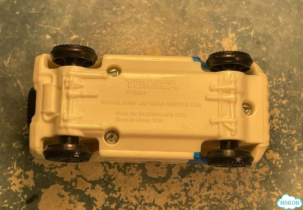 Suzuki Jimny JAF Road servise car 1/43 tomica 2023 china McDonalds фото 8