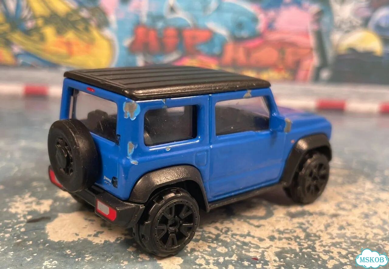 Suzuki jimny 1/53 majorette Thailand фото 2