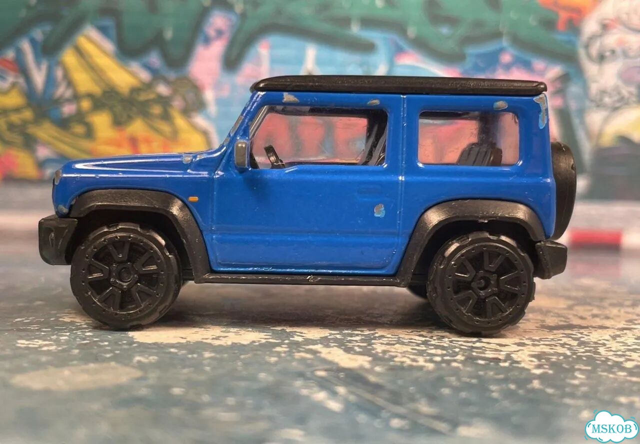 Suzuki jimny 1/53 majorette Thailand фото 3