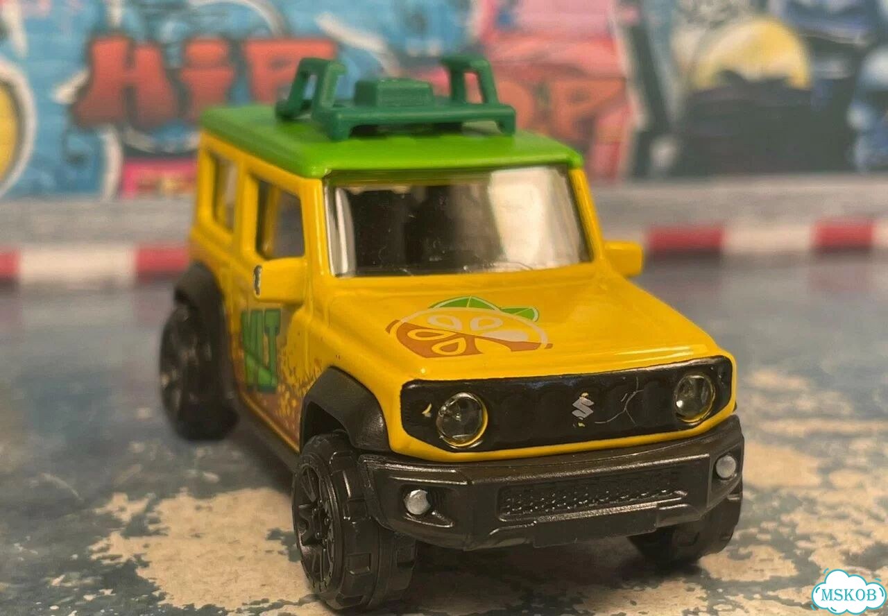 Suzuki jimny 1/53 majorette Thailand фото 5
