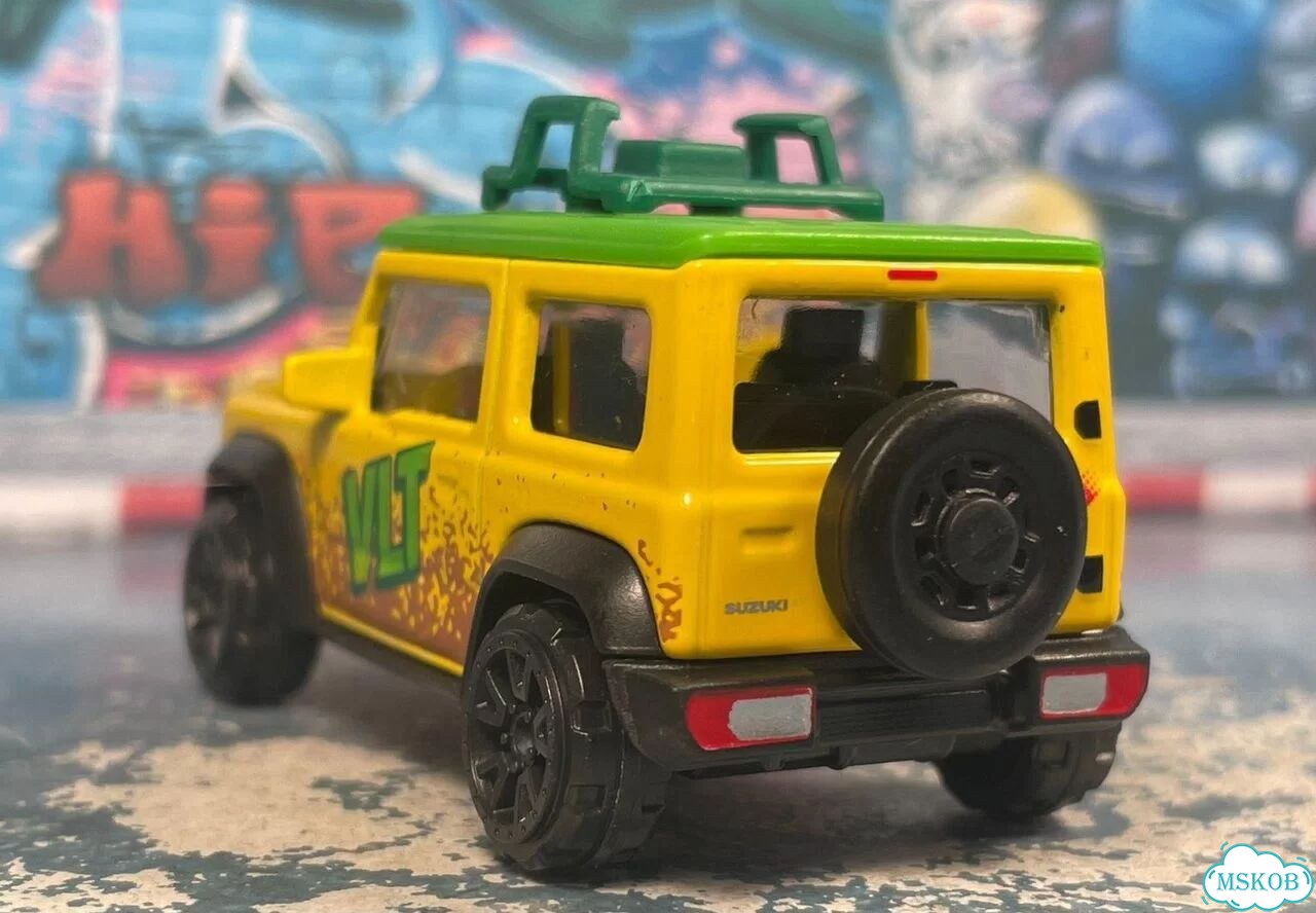 Suzuki jimny 1/53 majorette Thailand фото 6