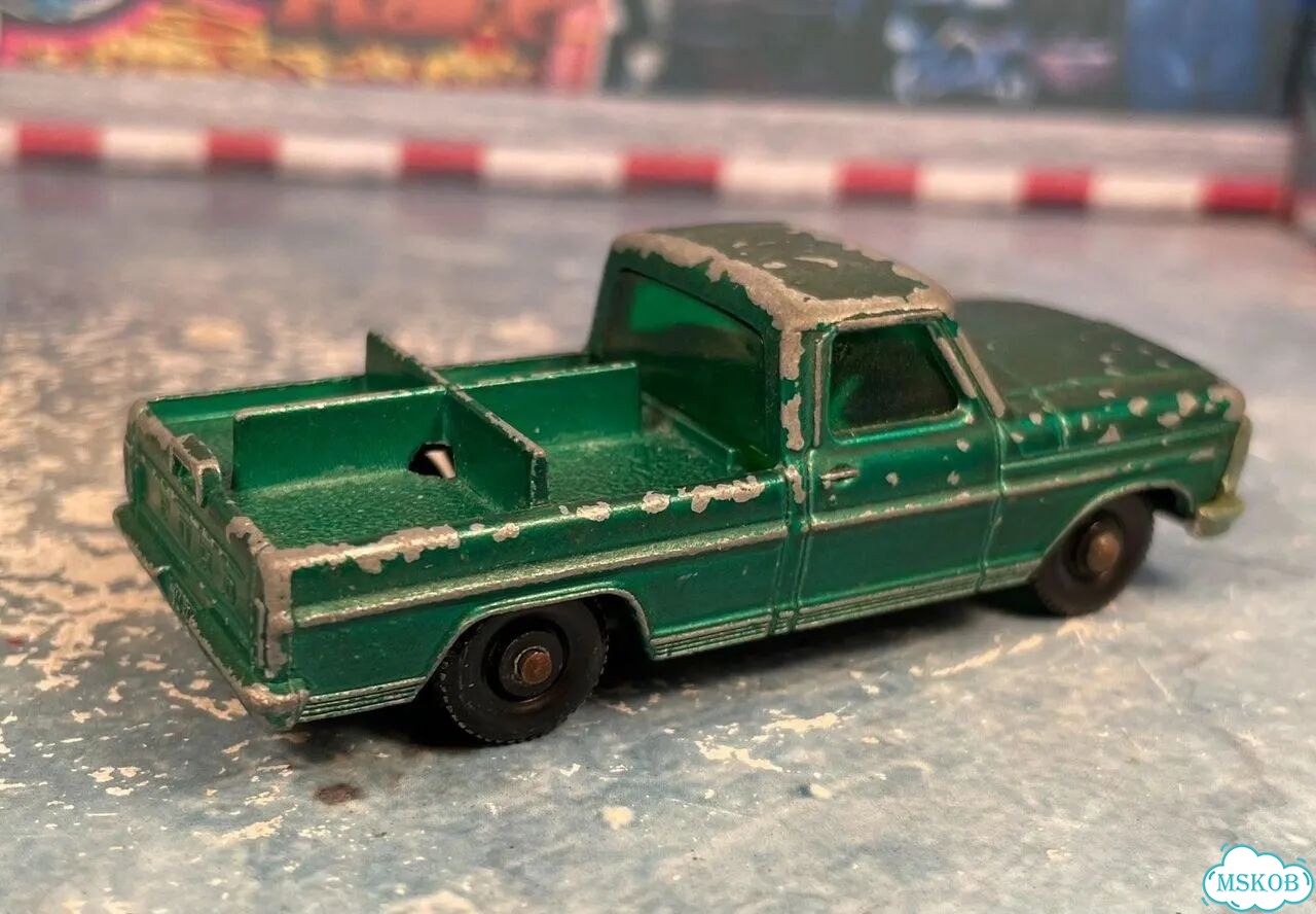 Kennel truck Ford 1/67 matchbox England lesney 1969 фото 2