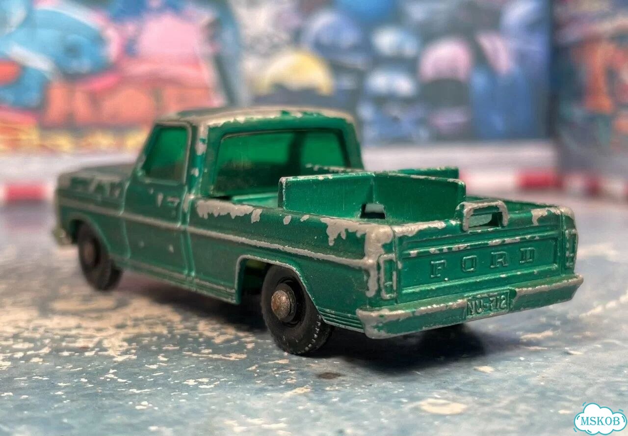 Kennel truck Ford 1/67 matchbox England lesney 1969 фото 6