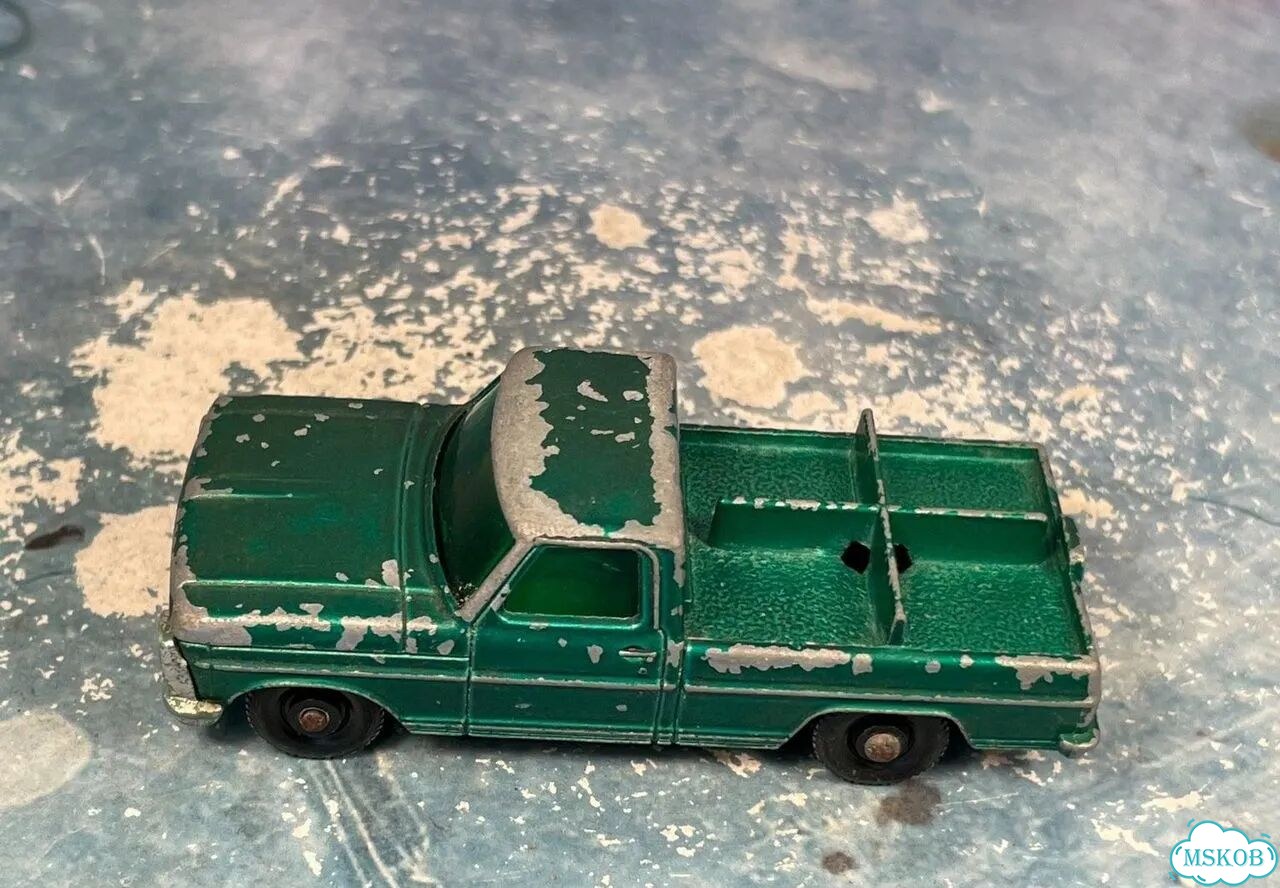 Kennel truck Ford 1/67 matchbox England lesney 1969 фото 7