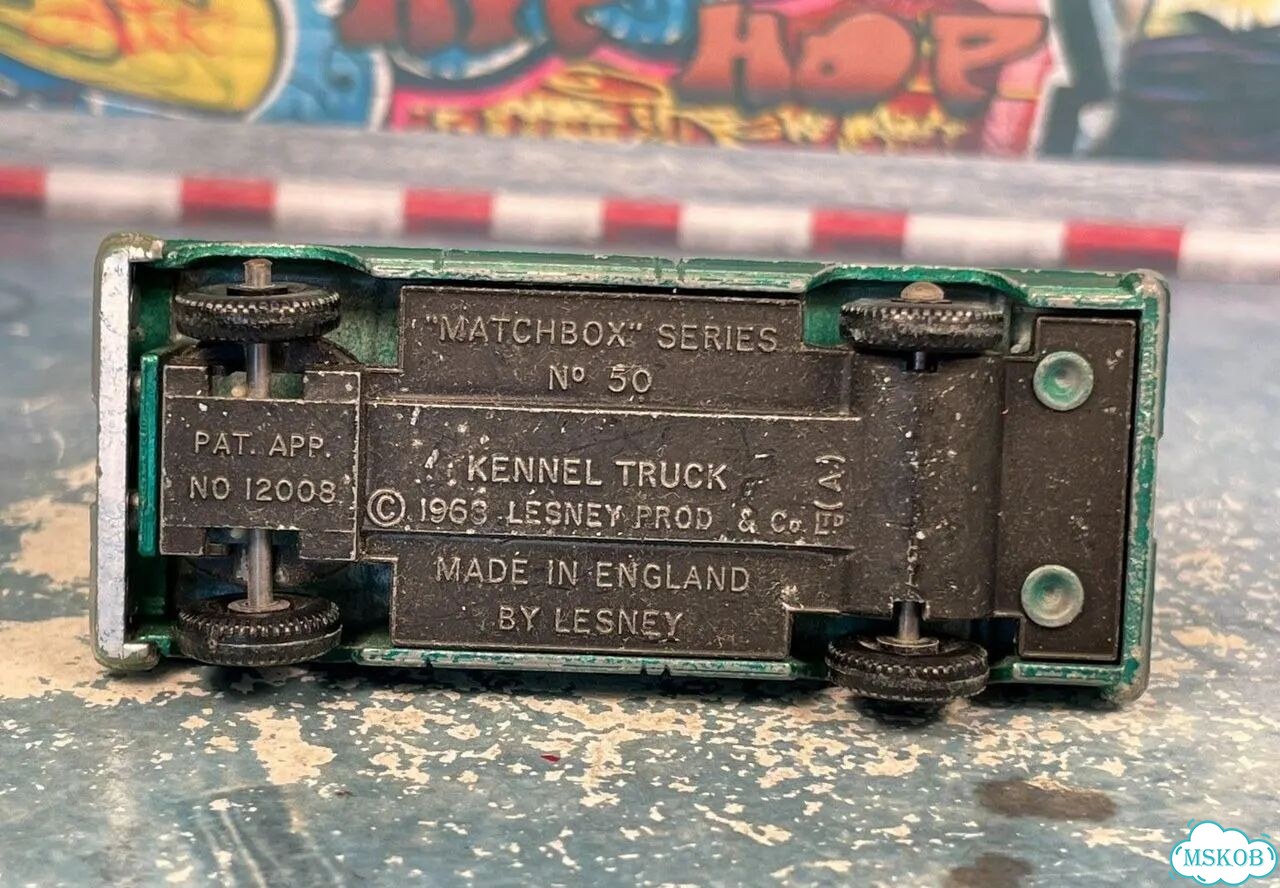 Kennel truck Ford 1/67 matchbox England lesney 1969 фото 8