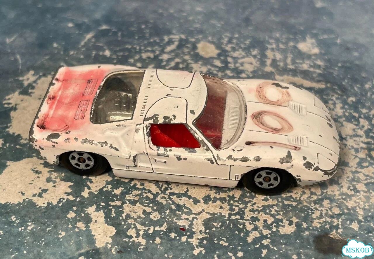Ford gt 1/61 Lesley matchbox England 1970 фото 4