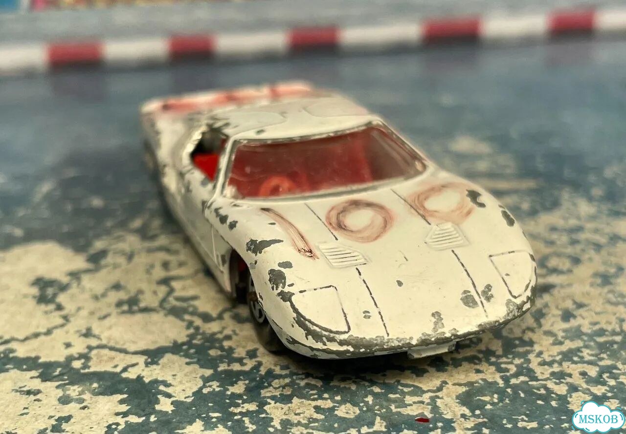 Ford gt 1/61 Lesley matchbox England 1970 фото 5