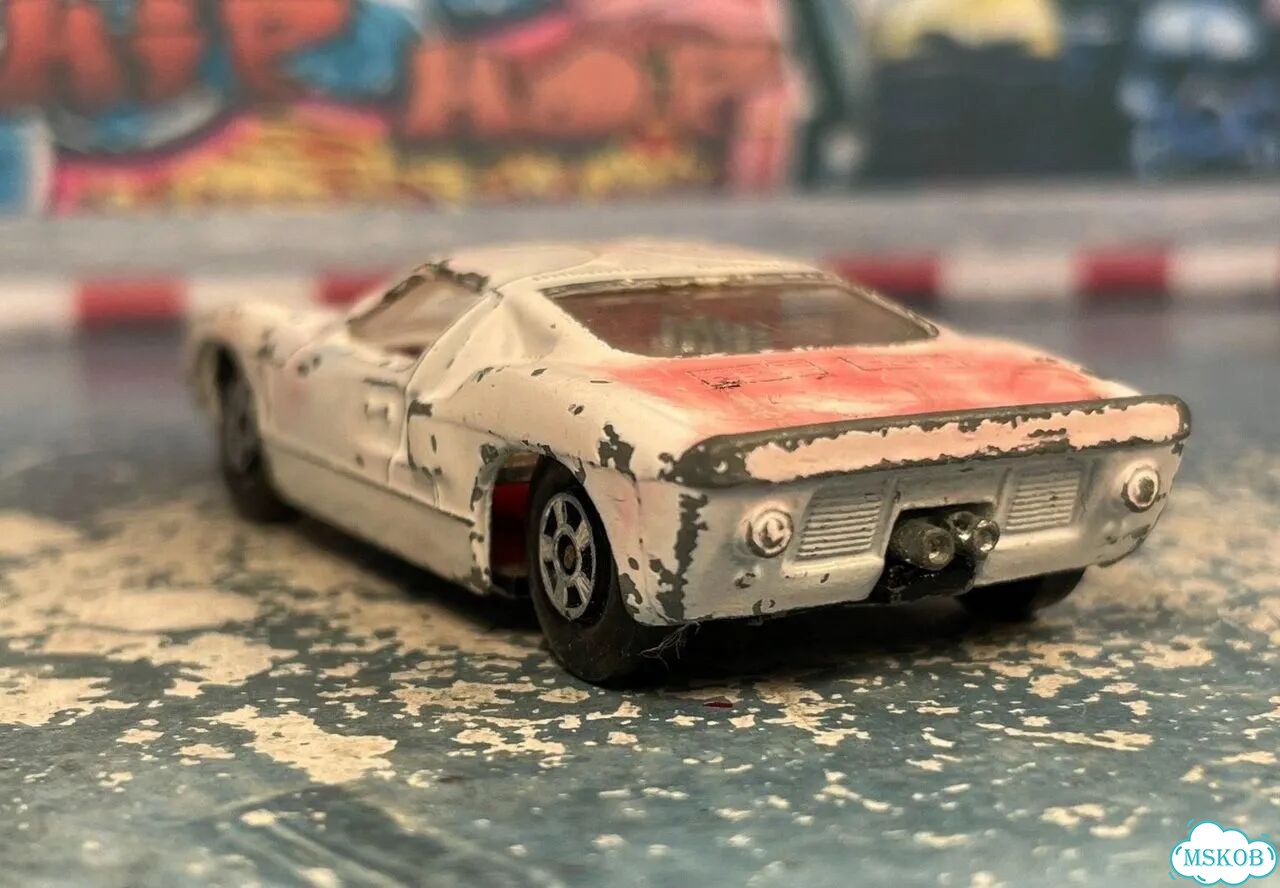 Ford gt 1/61 Lesley matchbox England 1970 фото 6