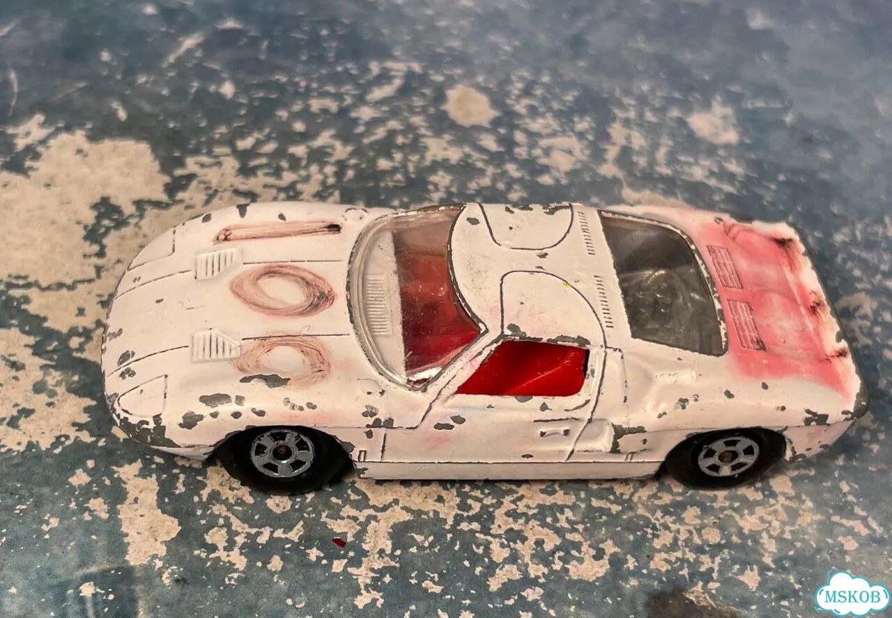 Ford gt 1/61 Lesley matchbox England 1970 фото 7