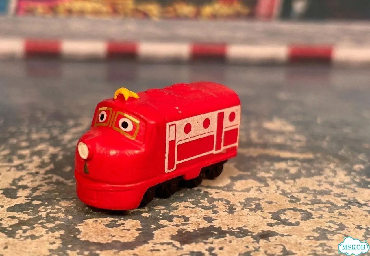 Паровоз маленький Wilson Chuggington резина 1/200 резина china фото 1