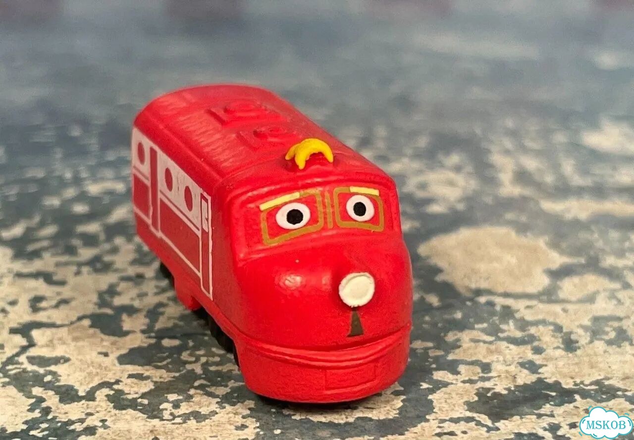Паровоз маленький Wilson Chuggington резина 1/200 резина china фото 5