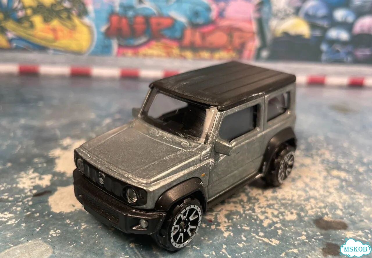 Suzuki jimny 1/53 majorette Thailand 2021 zamak chase фото 1