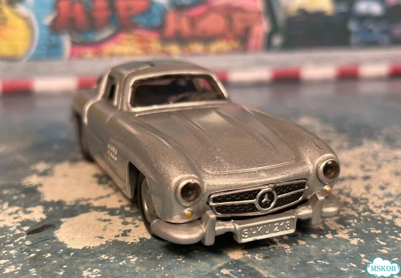 Mercedes Bens 300 sl 1/55 siku china фото 5