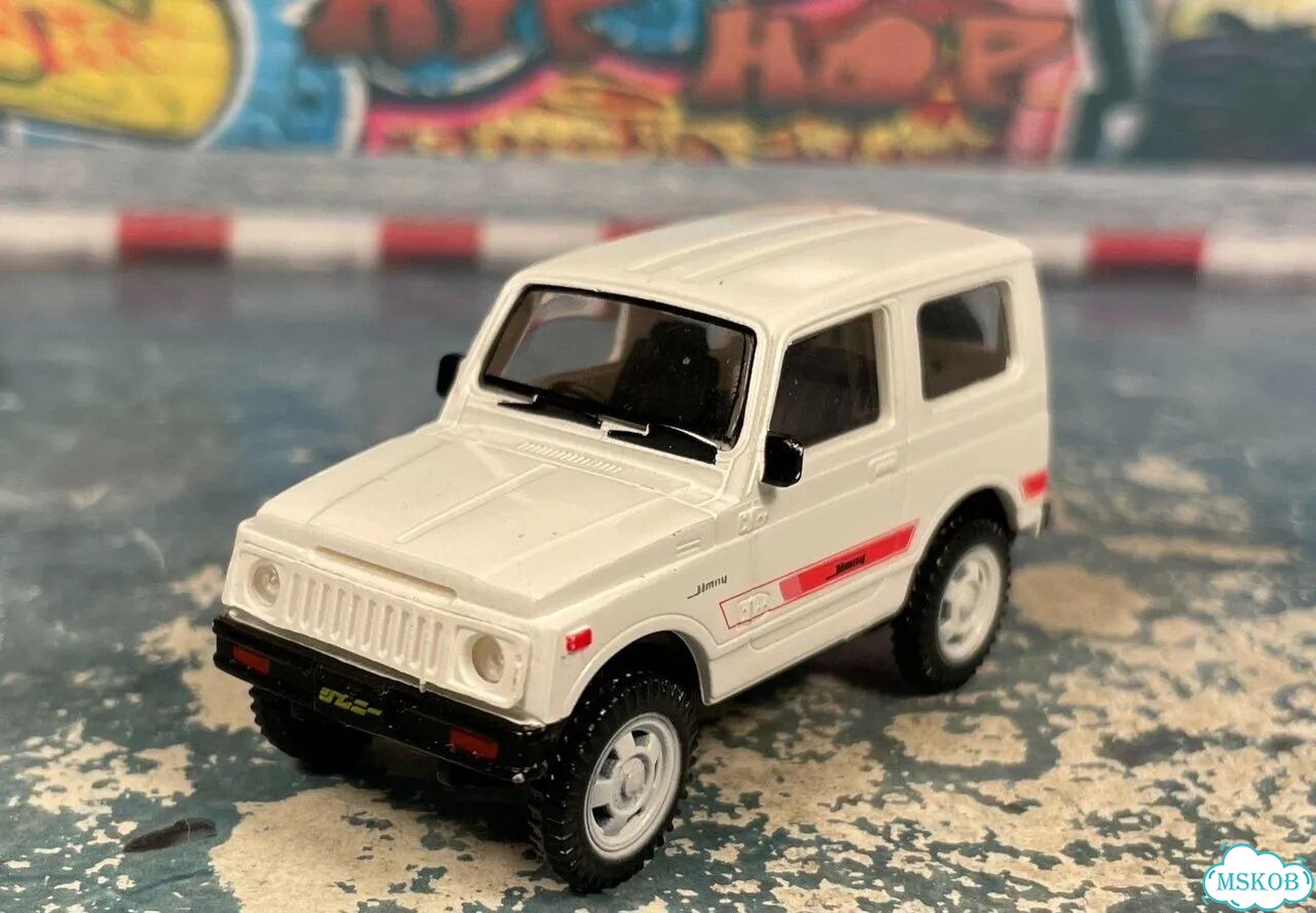 Suzuki jimny sj30 1/64 aoshima china фото 1