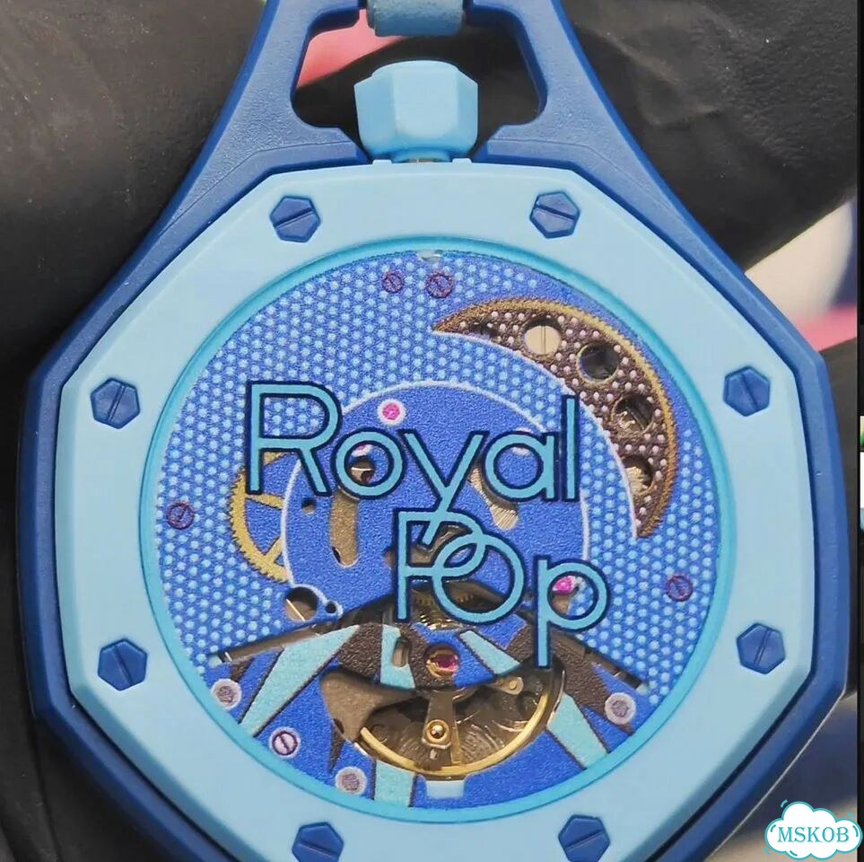 Часы механика Audemars Piguet Swatch Blue фото 7
