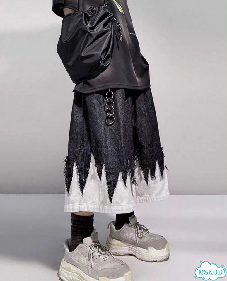 Шорты balenciaga raver distressed type в наличии фото 2