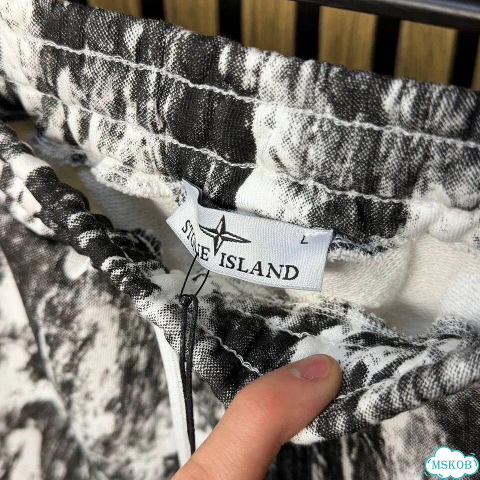 Шорты Stone island hand corrosion фото 10