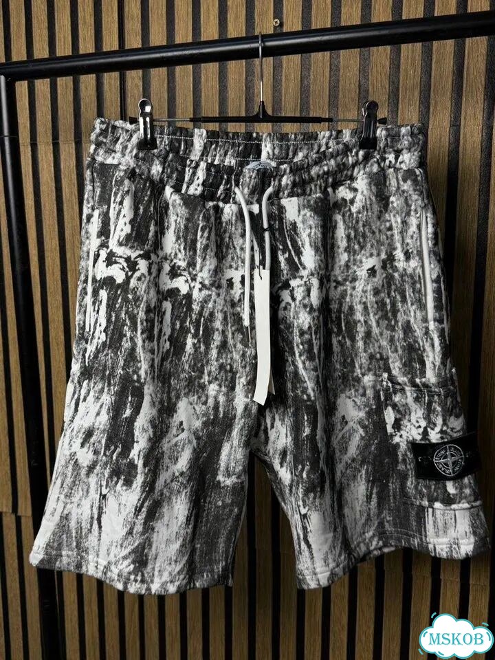 Шорты Stone island hand corrosion фото 2