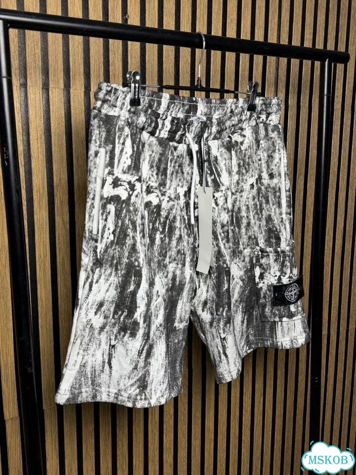 Шорты Stone island hand corrosion фото 3