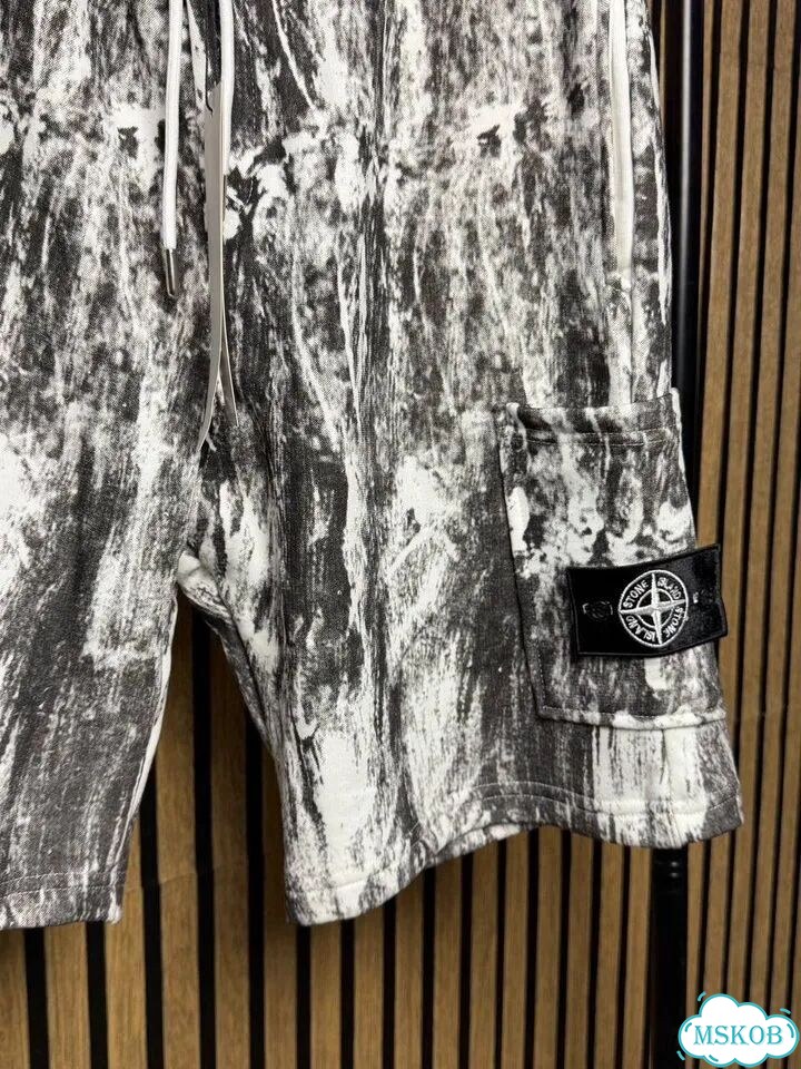 Шорты Stone island hand corrosion фото 5