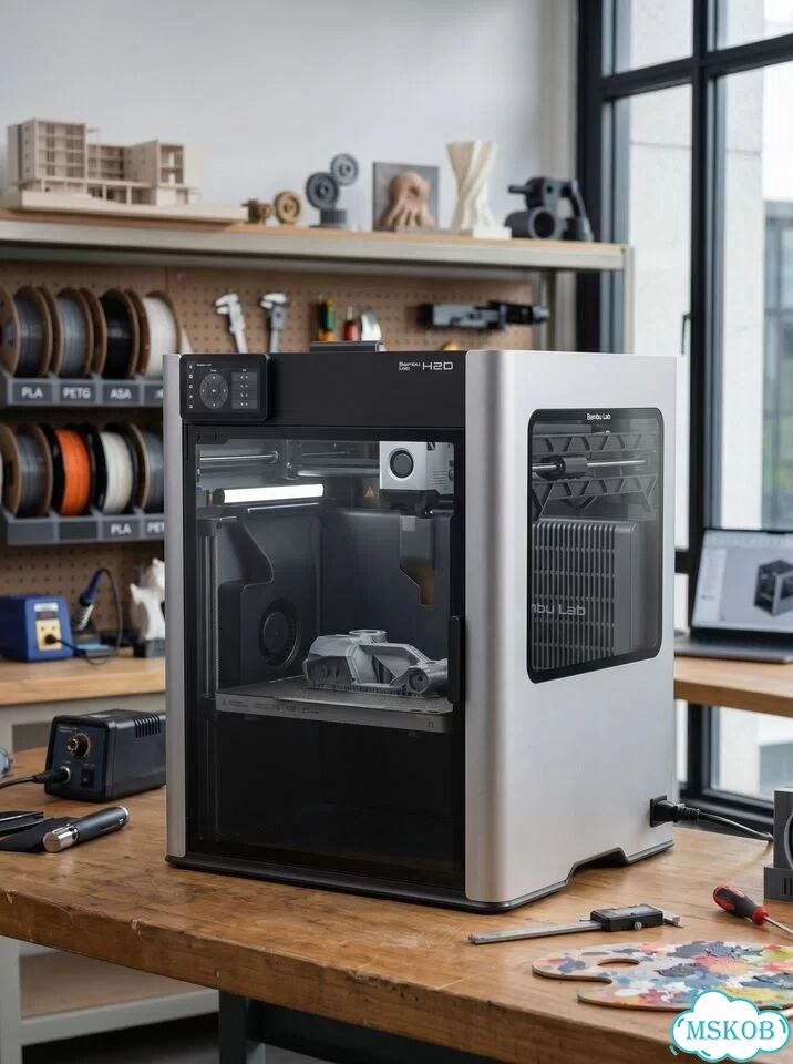 3D принтер Bambu Lab H2D европейский новый фото 1