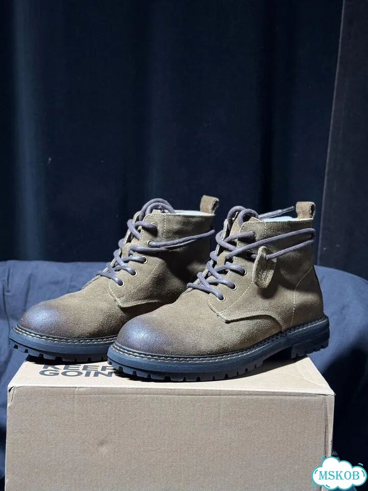 Ботинки Maden Amekaji Martin Boots коричневые фото 1