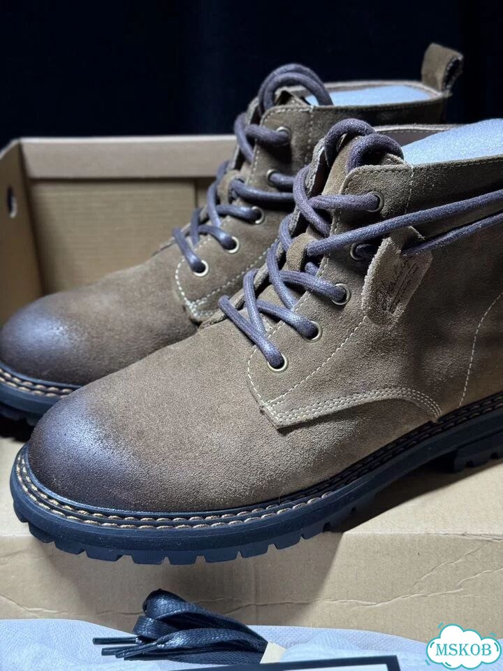 Ботинки Maden Amekaji Martin Boots коричневые фото 2