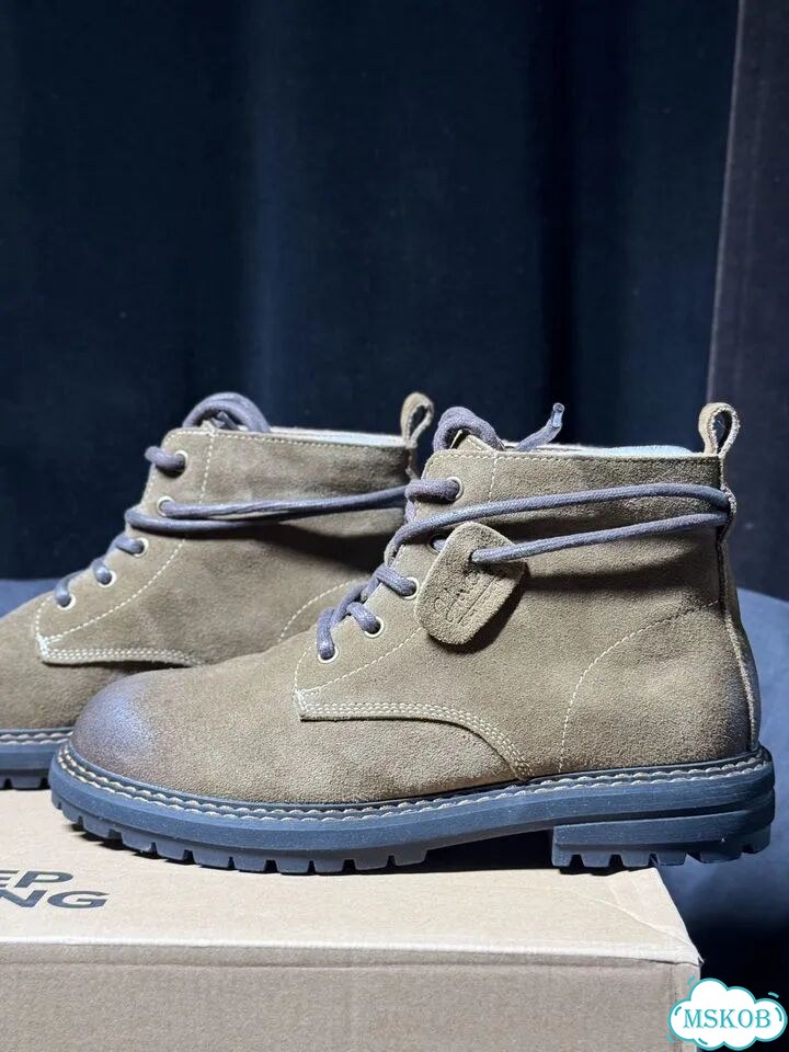 Ботинки Maden Amekaji Martin Boots коричневые фото 3