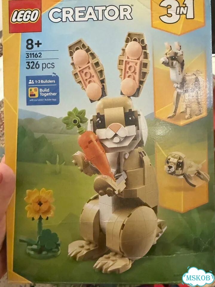 Lego creator 3 в 1 зайка фото 1