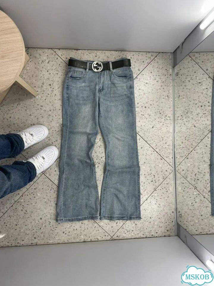 Джинсы Flared zara type jeans клеш фото 1