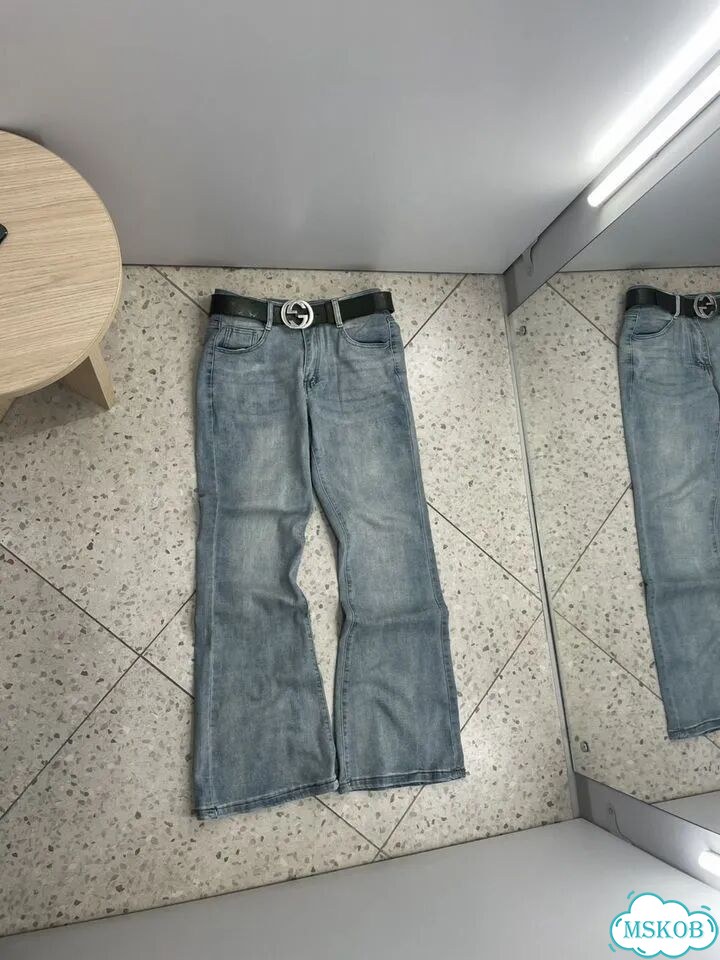 Джинсы Flared zara type jeans клеш фото 4