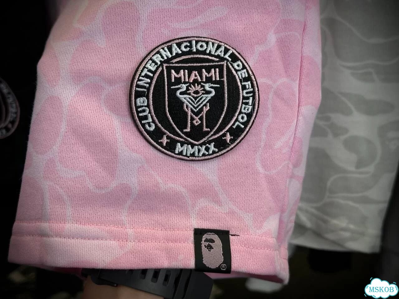 Шорты bape x Inter Miami CF ориг качество фото 4