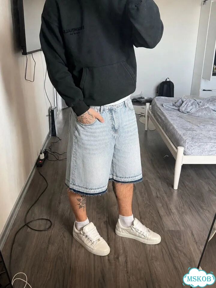 Шорты базовые zara type flared широкие фото 1