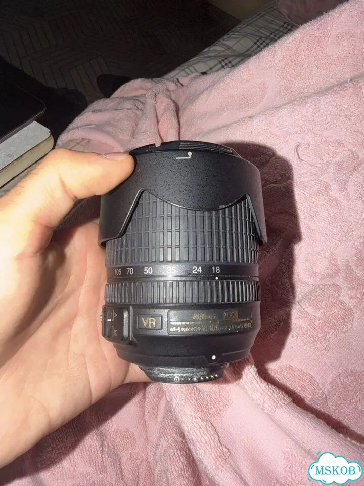 Объектив nikon AF-S DX nikkor 18-105mm фото 1