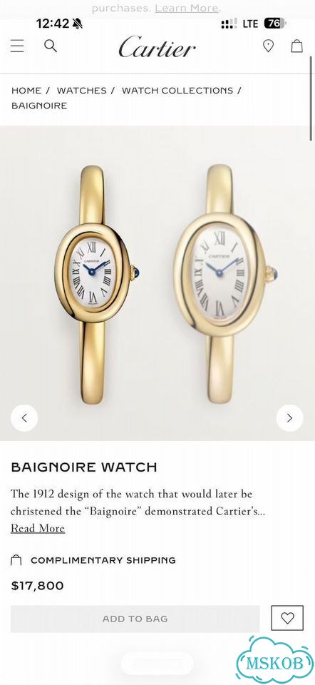 Часы cartier женские фото 2