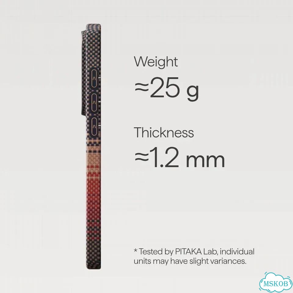 Pitaka Samsung Galaxy S26 Ultra Edge Case Sunset фото 3