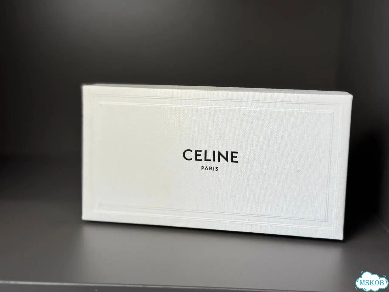 Celine очки солнцезащитные черные женские фото 9
