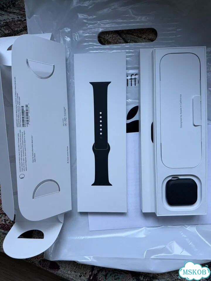 Apple Watch 10 42 mm jat black m/l акб 100 фото 7