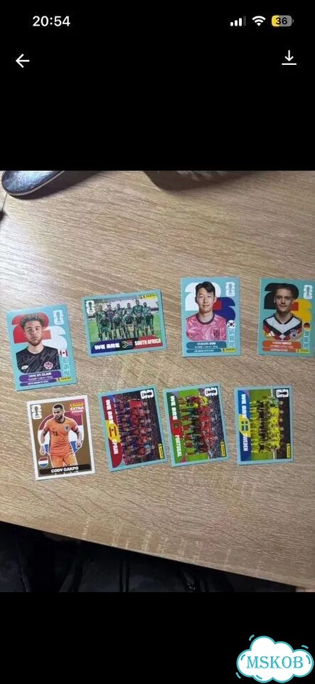 Наклейки panini чм 2026 обмен фото 1