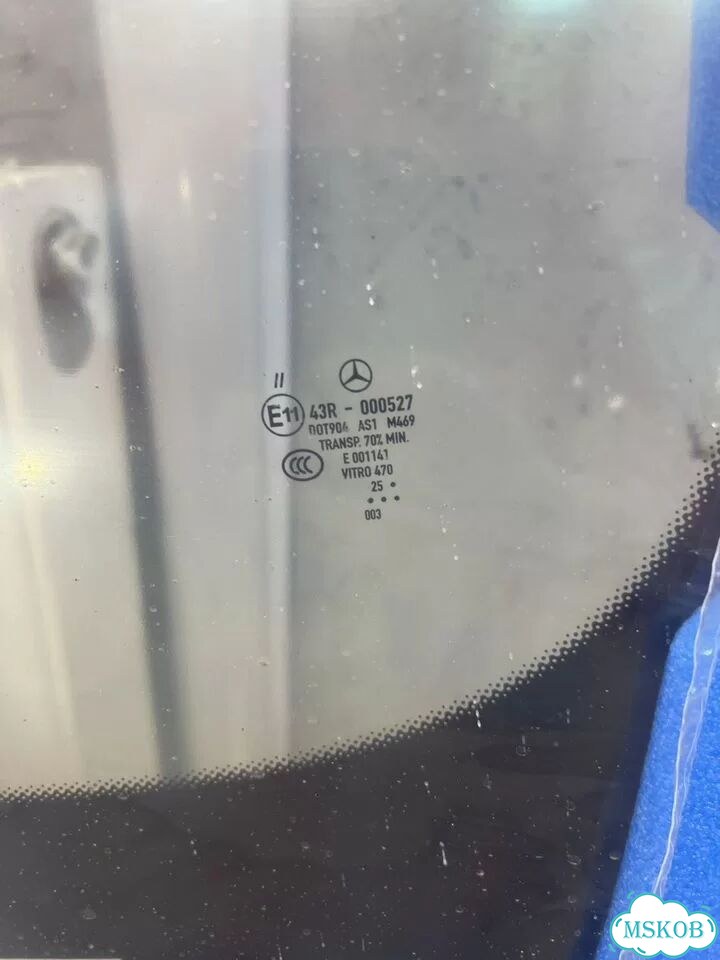 Лобовое стекло Mercedes S-класс W222 OEM HUD фото 3