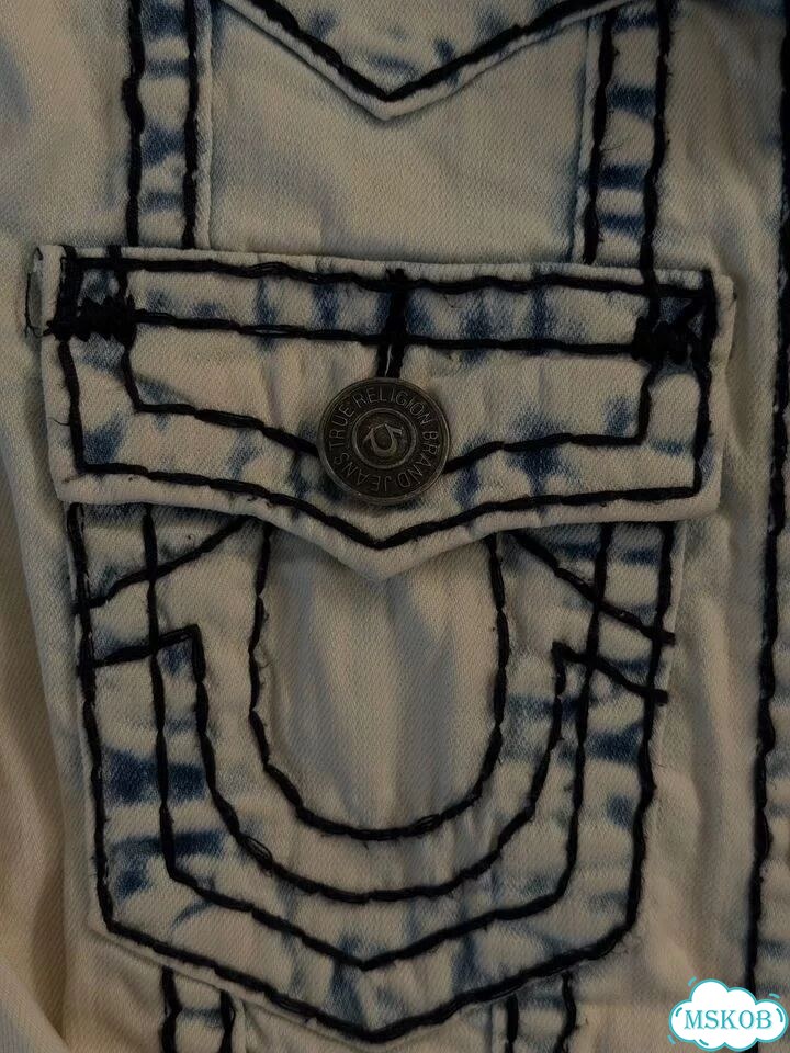 Джинсовая куртка true religion фото 2