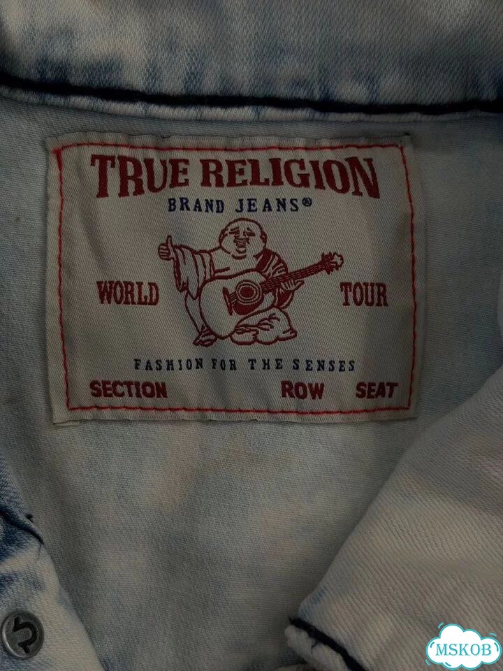 Джинсовая куртка true religion фото 4