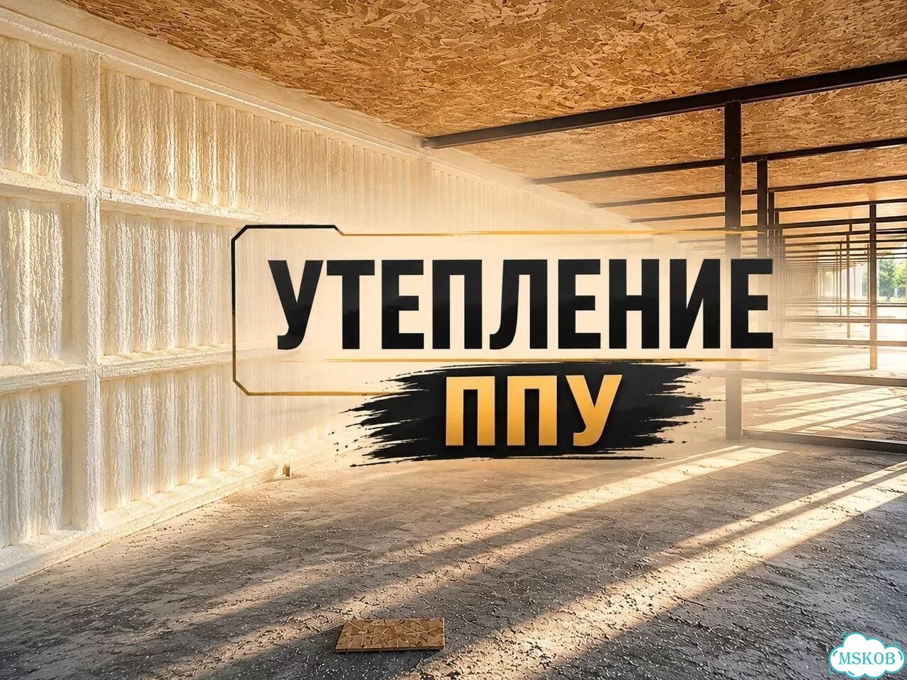 Напыляемая теплоизоляция ППУ Пенополиуретан фото 1