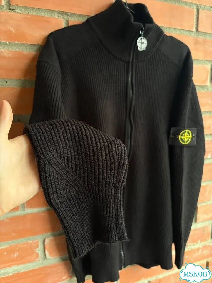 Кардиган Stone Island черный фото 2