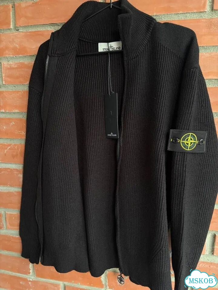 Кардиган Stone Island черный фото 5